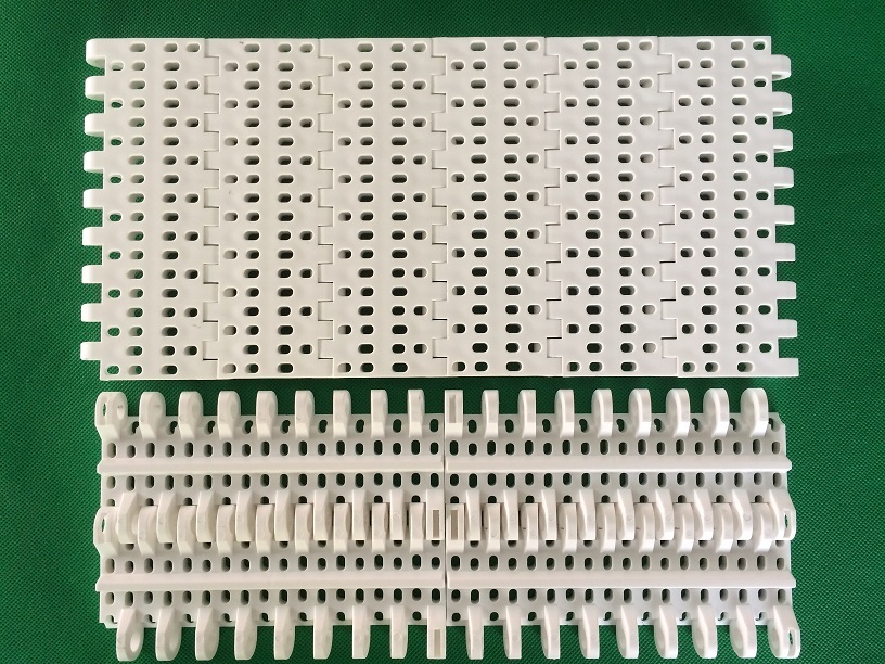 956 Series Perforated Flat Top Modular Belt