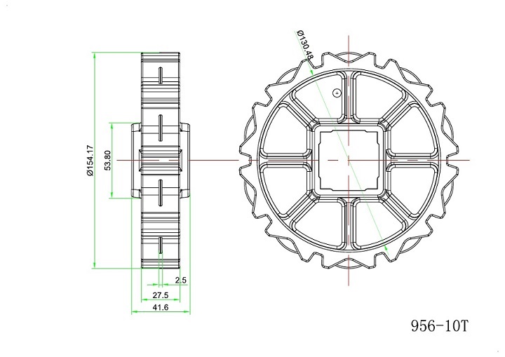 956 Series Sprockets