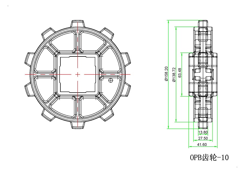 OPB Series Sprockets