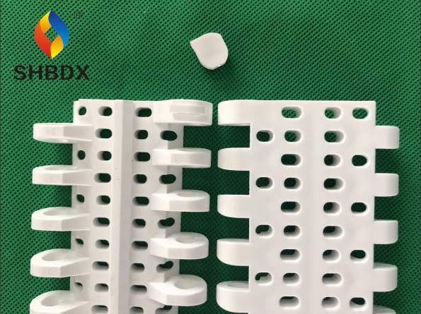 956 Series Perforated Flat Top Modular Belt